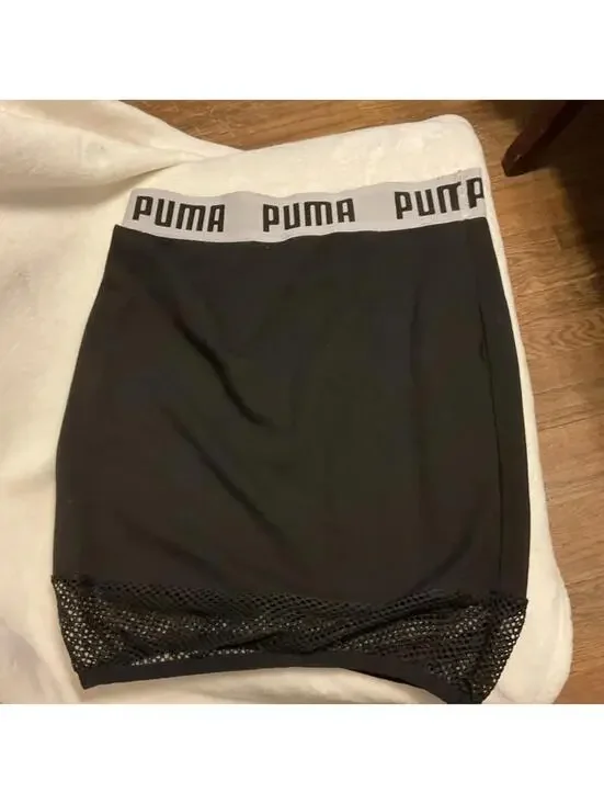 PUMA exclusive to ASOS cropped mesh skirt - Picture 3 of 4